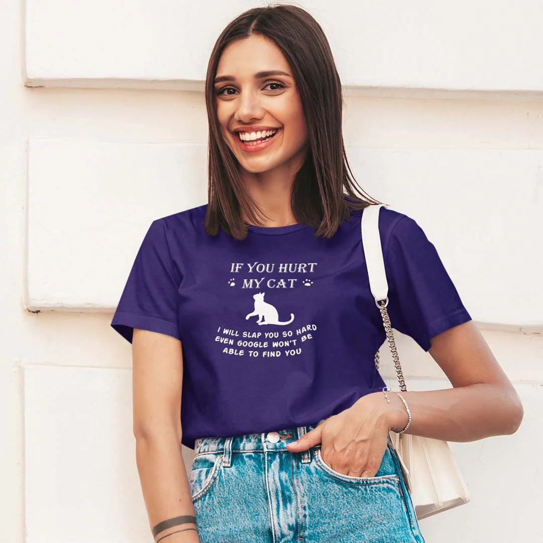 If You Hurt My Cat | Unisex T-shirt - Image 2