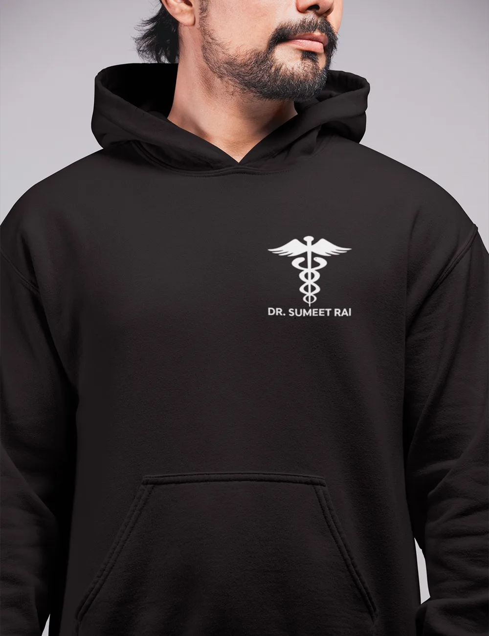 Personalized Medical Symbol Doctor Unisex Hoodie with Your Name | Gift for Doctors