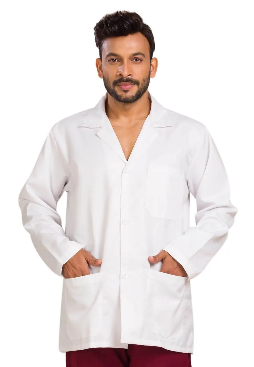 Doctor Lab Coat Apron Full Sleeves (Unisex)