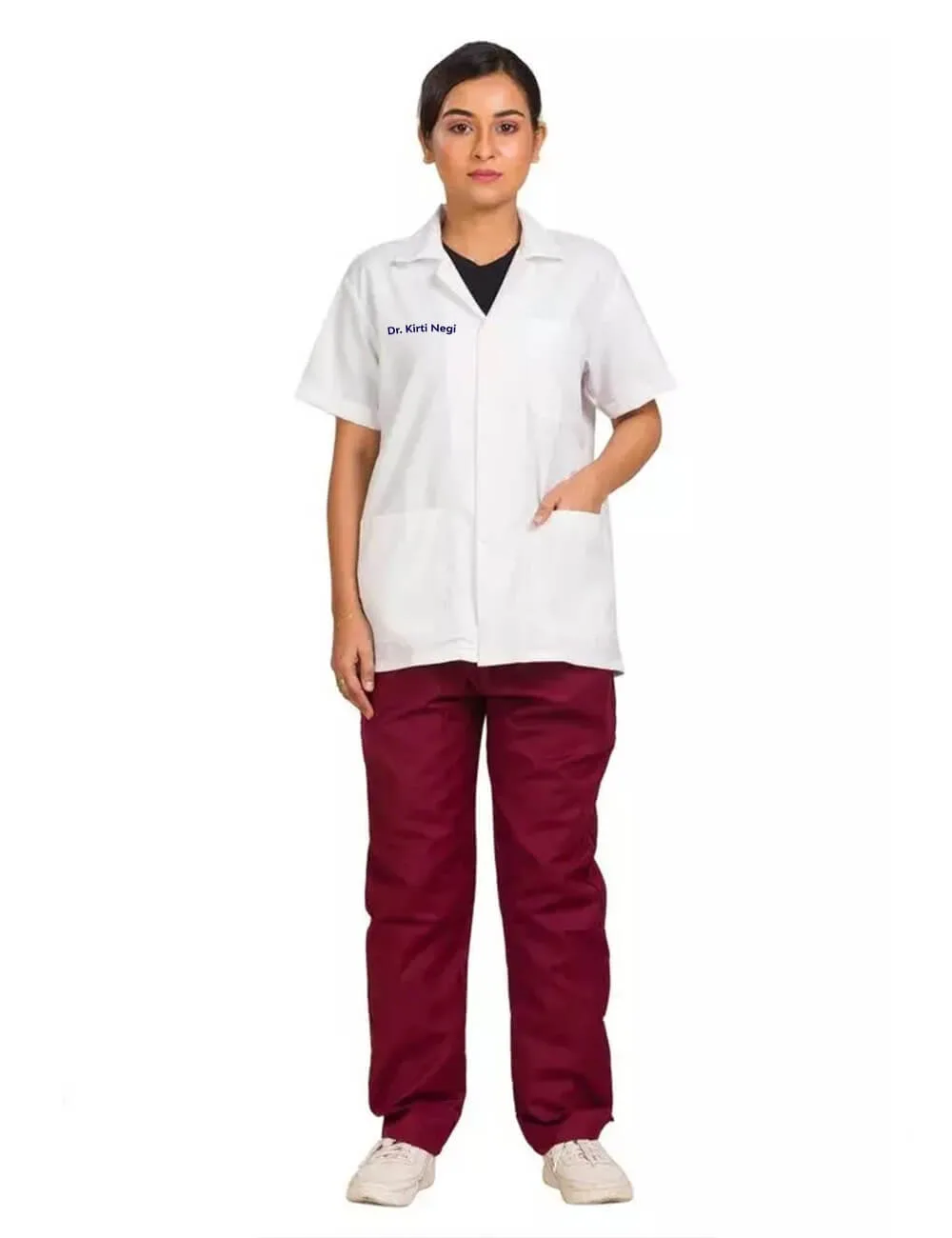 Personalized Doctor Name Unisex Apron | Gift for Doctors| Customized Doctor Apron Lab Coat - Image 2