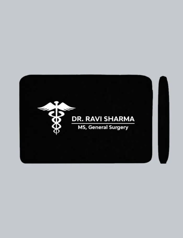 Personalized Name with Dr Symbol Laptop Bag for Doctors | Gift For Doctors
