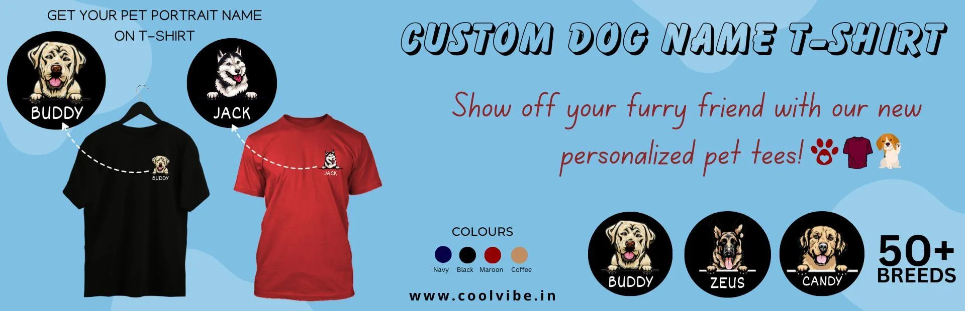 Personalized Dog T-shirt