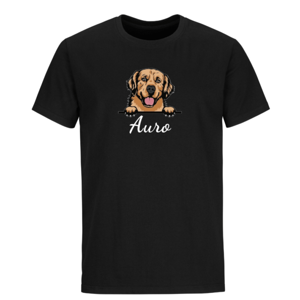 Custom Pet Black Tee