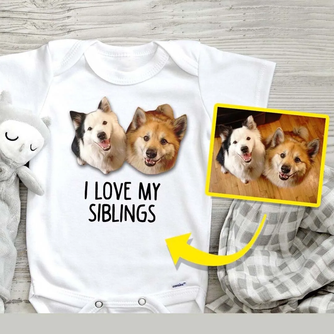 Personalized Romper With Photo You Love - Image 2