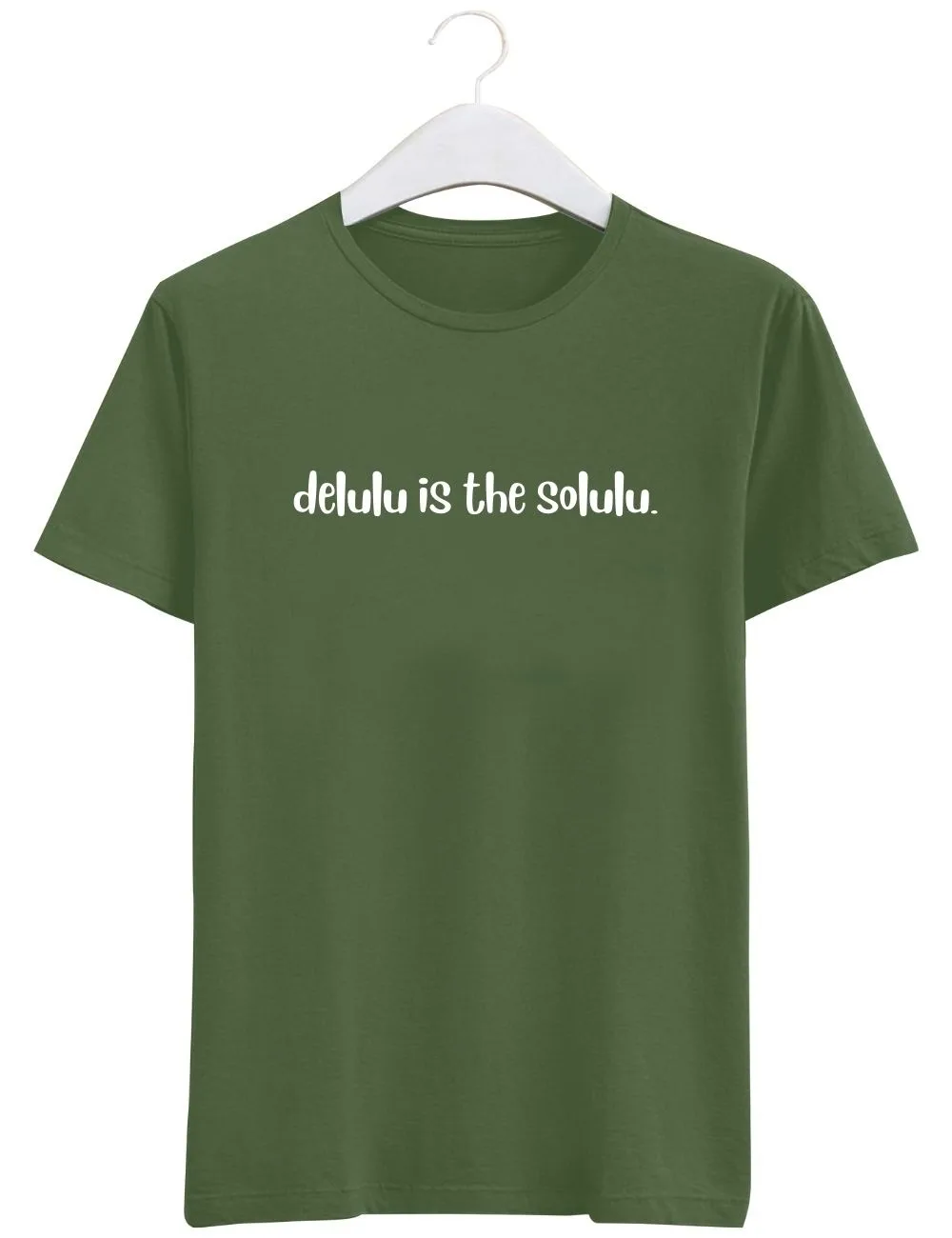 Delulu is the Solulu Unisex T-shirt - Image 2